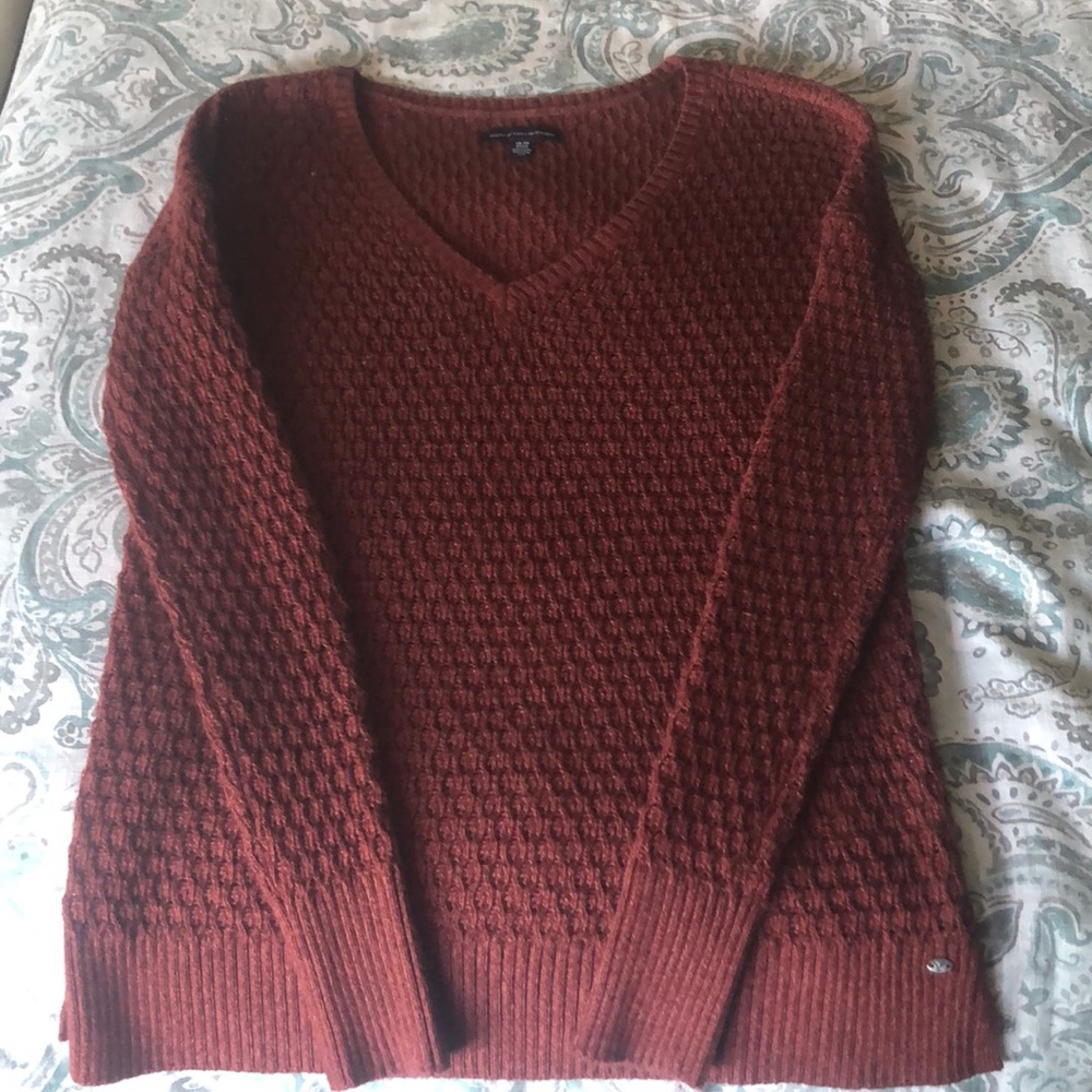Dark Red Sweater